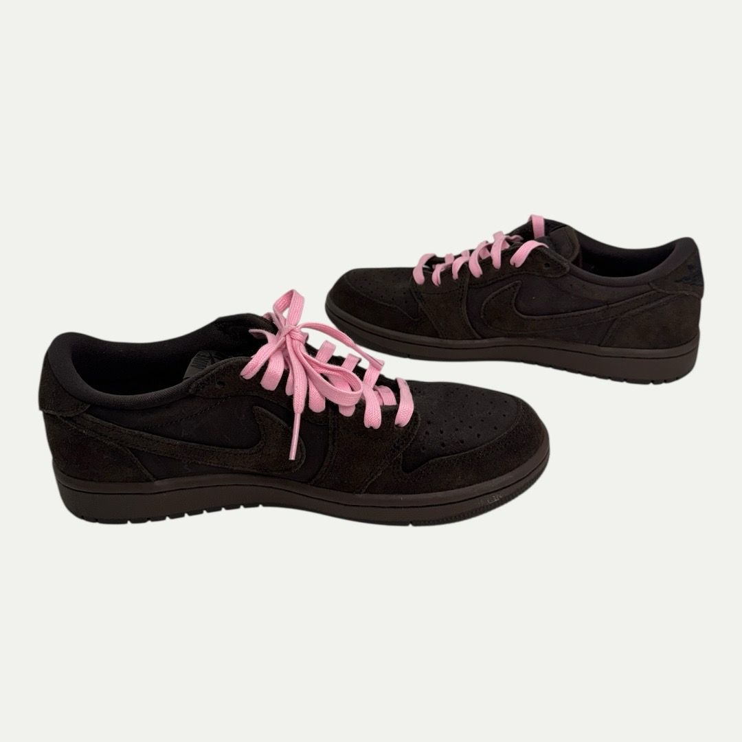 Jordan 1 Low Travis Scott Velvet Brown Sz 7.5m/9w