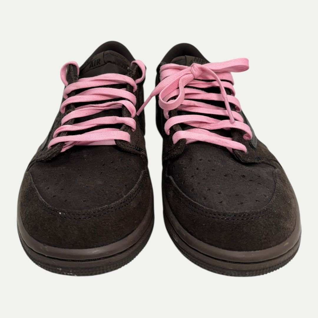 Jordan 1 Low Travis Scott Velvet Brown Sz 7.5m/9w