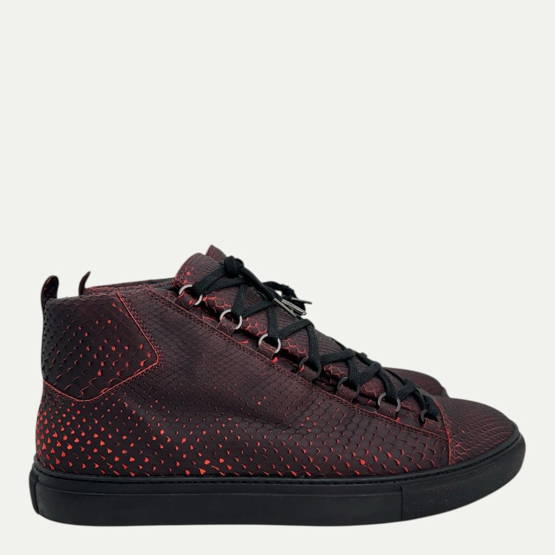 Balenciaga Snakeskin Arena Sneakers Sz 47(14)