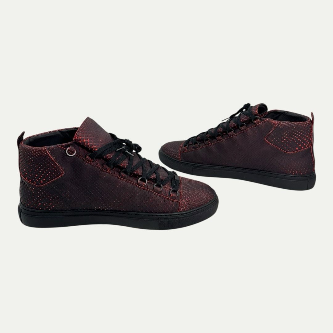 Balenciaga Snakeskin Arena Sneakers Sz 47(14)
