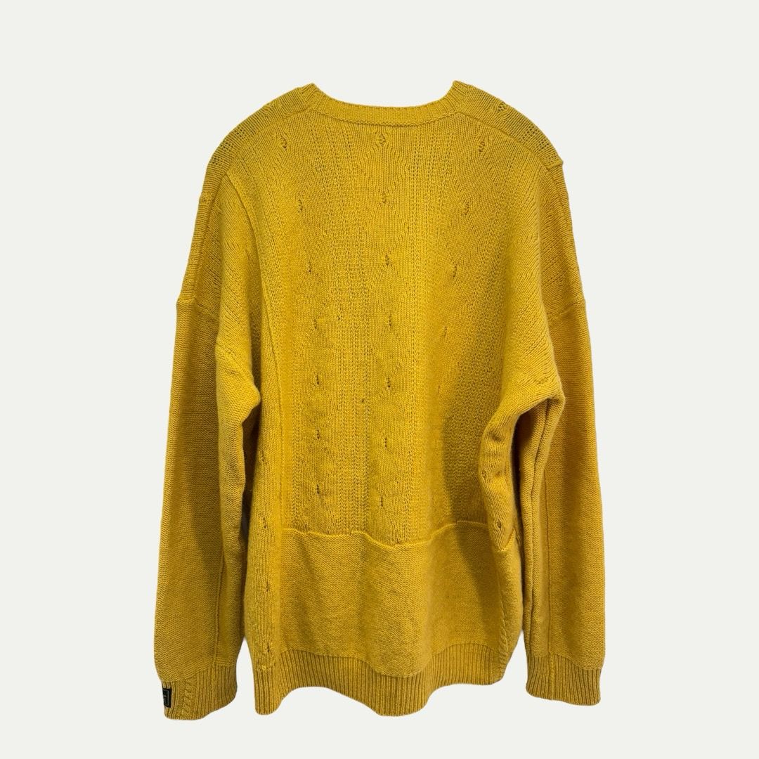 Raf Simons The Ghost Yellow Knit Sz 1(L)
