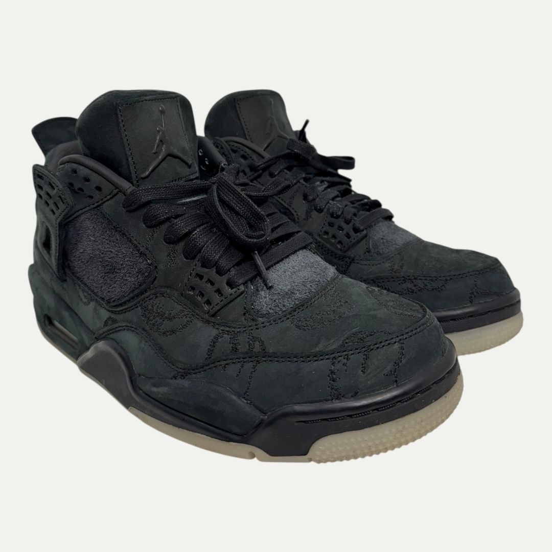Jordan 4 KAWS Black Sz 10