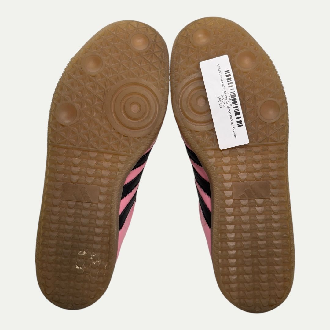 Adidas Samba Inter Miami CF Messi Pink Sz 11