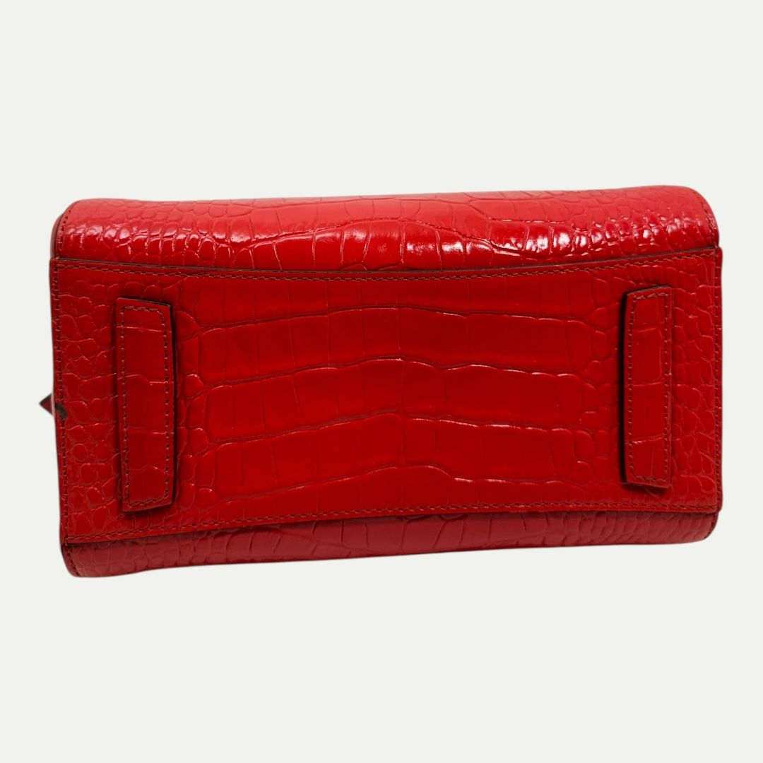 Givenchy Antigona Red Leather Small Handbag