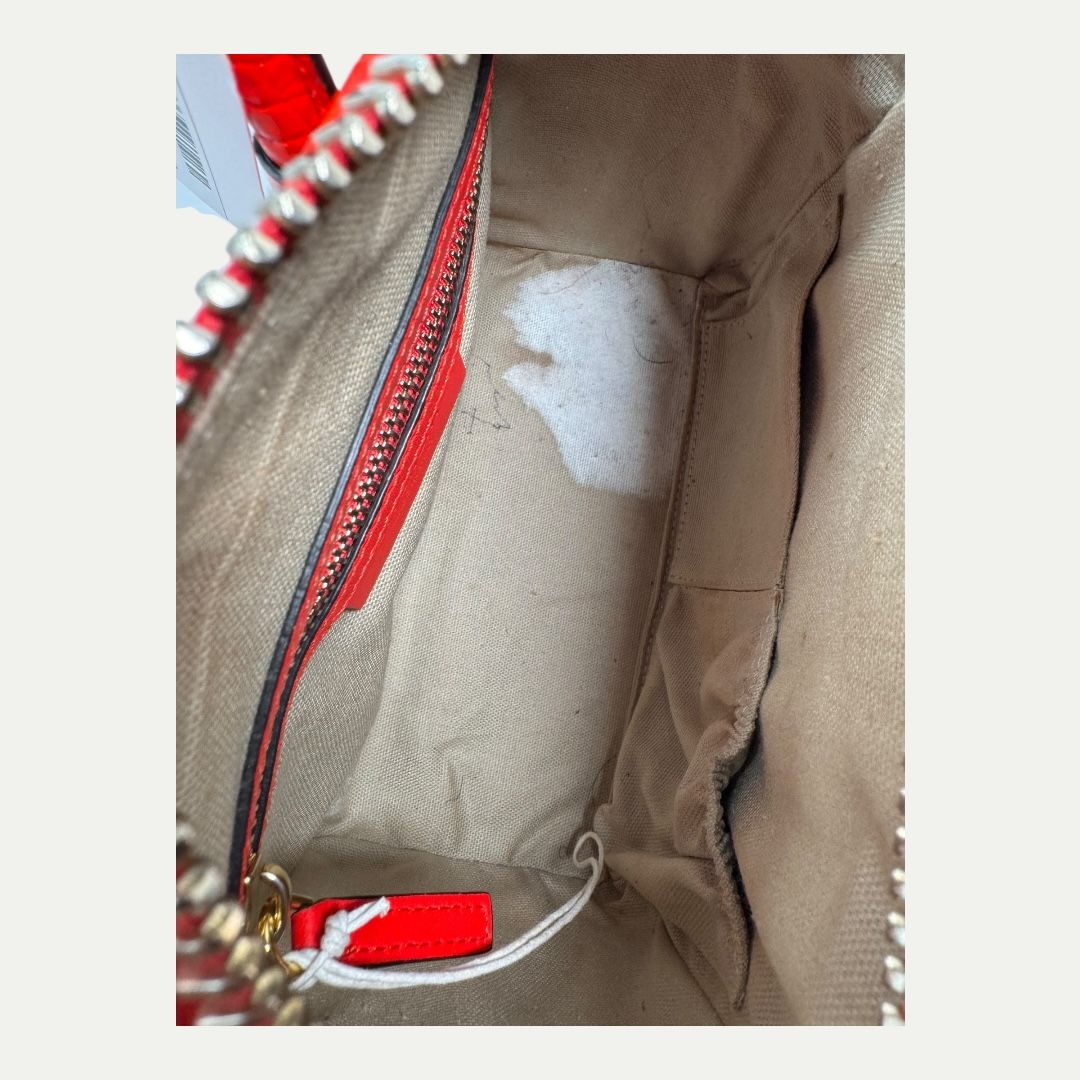 Givenchy Antigona Red Leather Small Handbag