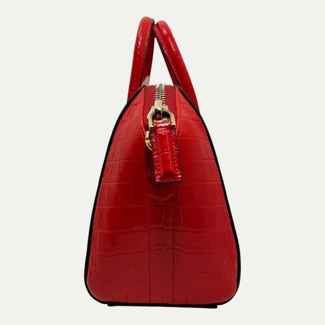 Givenchy Antigona Red Leather Small Handbag