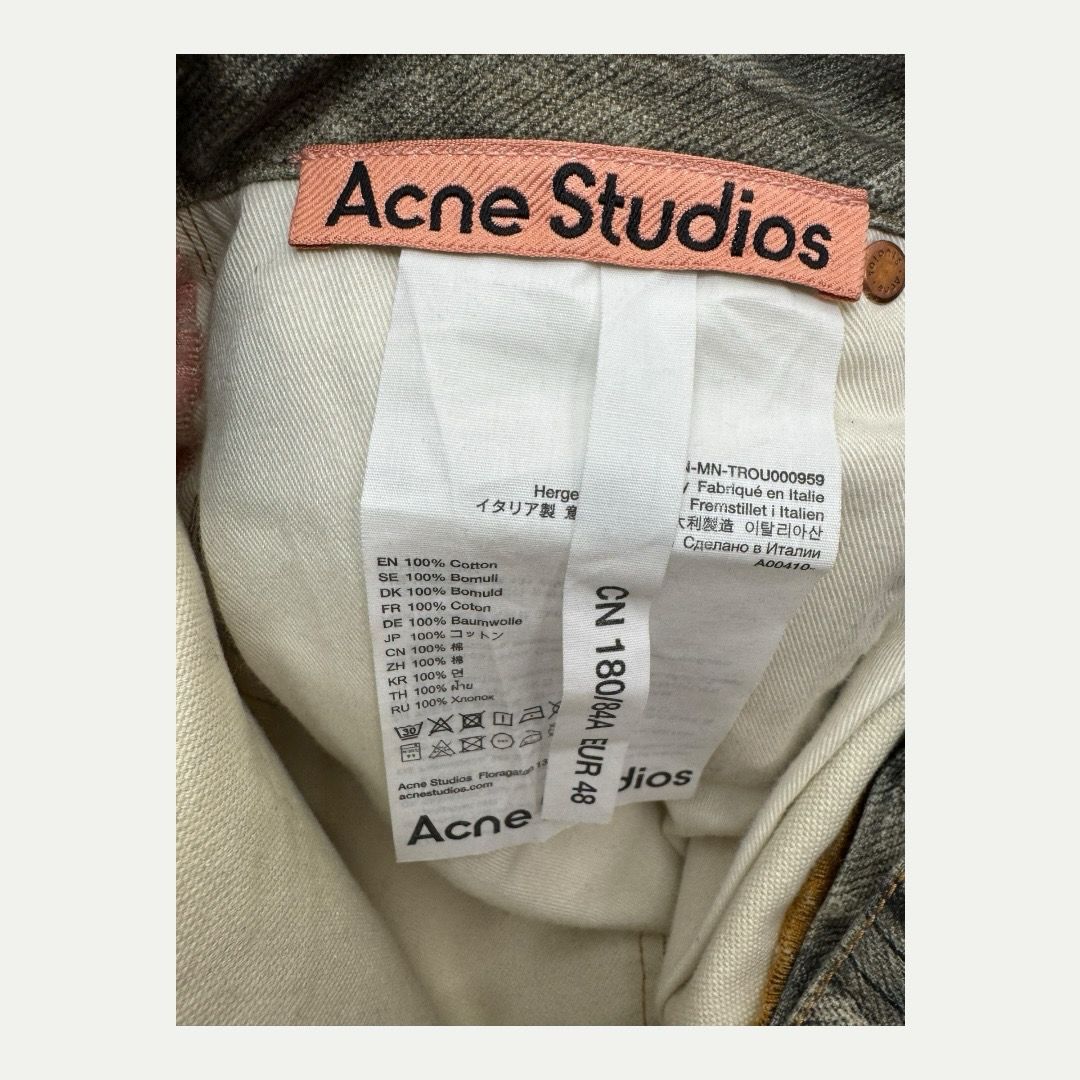 Acne Studios Printed Denim Sz 48(32)