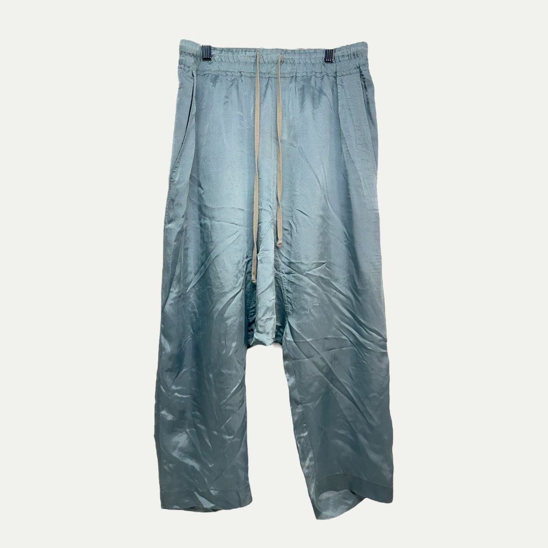 Rick Owens Aqua Drop Crotch 3/4 Pant Sz 42(30)