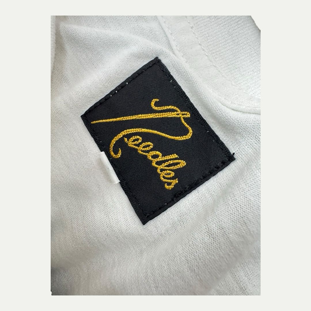Needles White Pocket Tee Sz XL