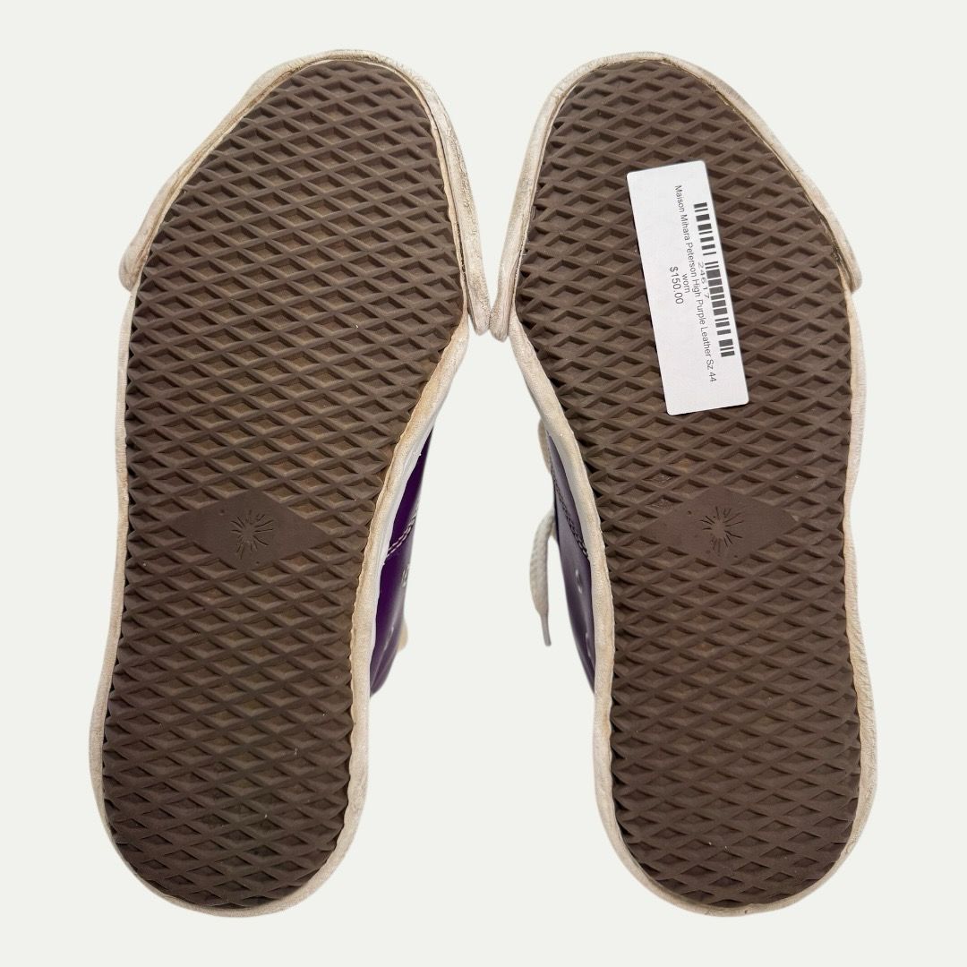 Maison Mihara Peterson High Purple Leather Sz 44(11)