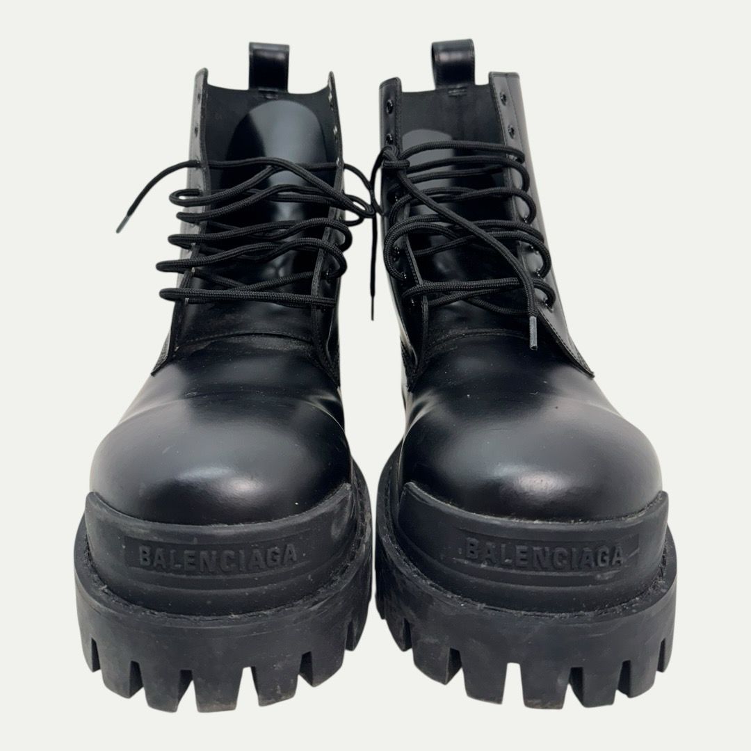 Balenciaga Black Strike Boots Sz 46(13-14)