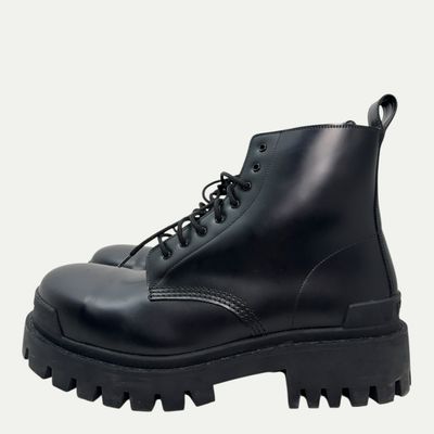 Balenciaga Black Strike Boots Sz 46(13-14)