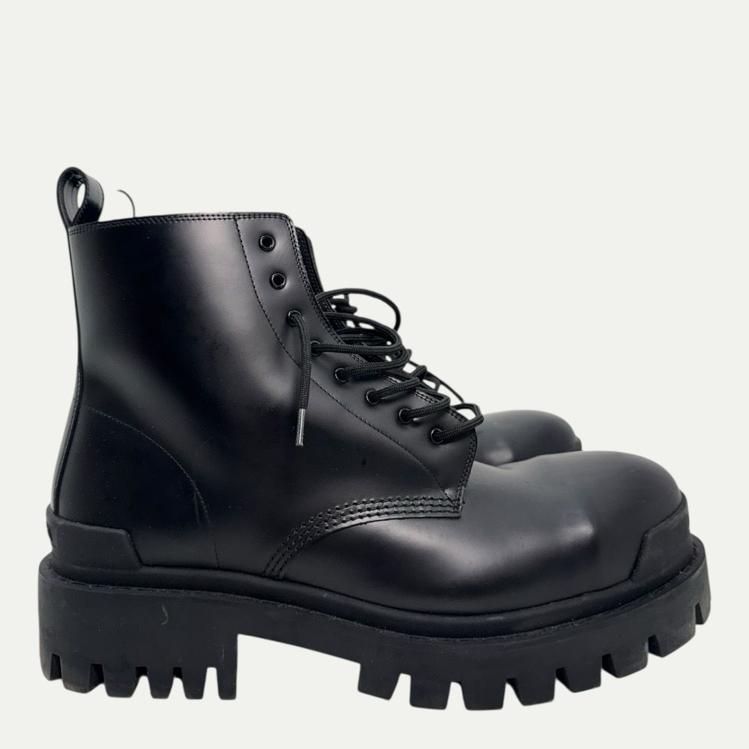 Balenciaga Black Strike Boots Sz 46(13-14)