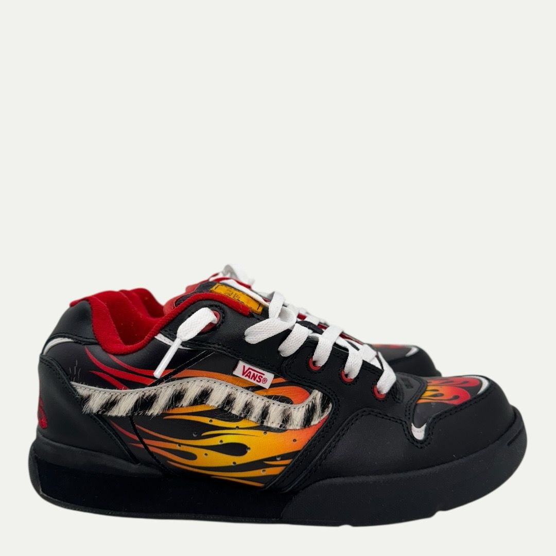 Vans Rowley XLT LX Gallery Dept Black Flame Sz 10