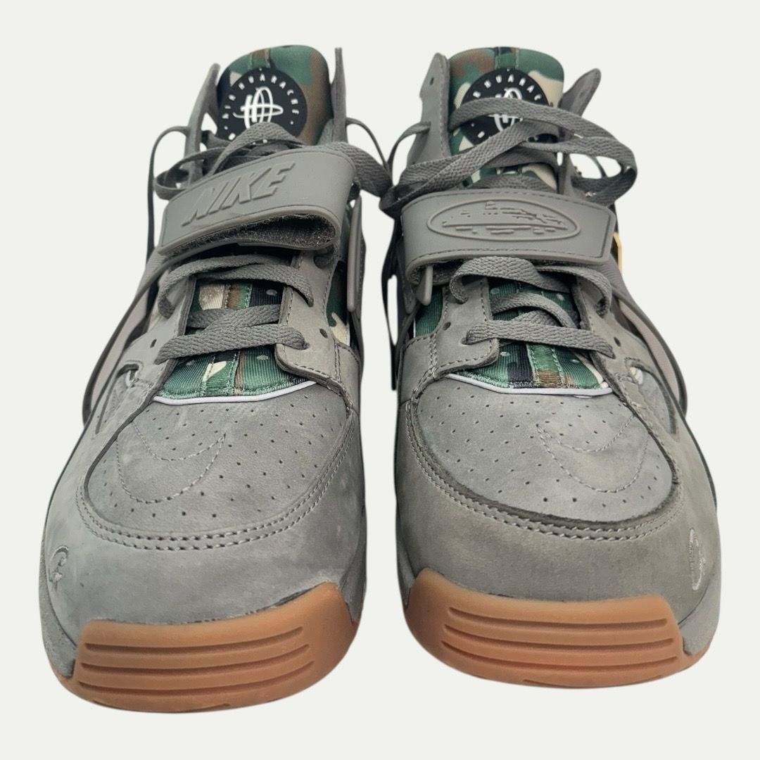 Nike Air Trainer Huarache Corteiz Gully Grey Sz 12.5