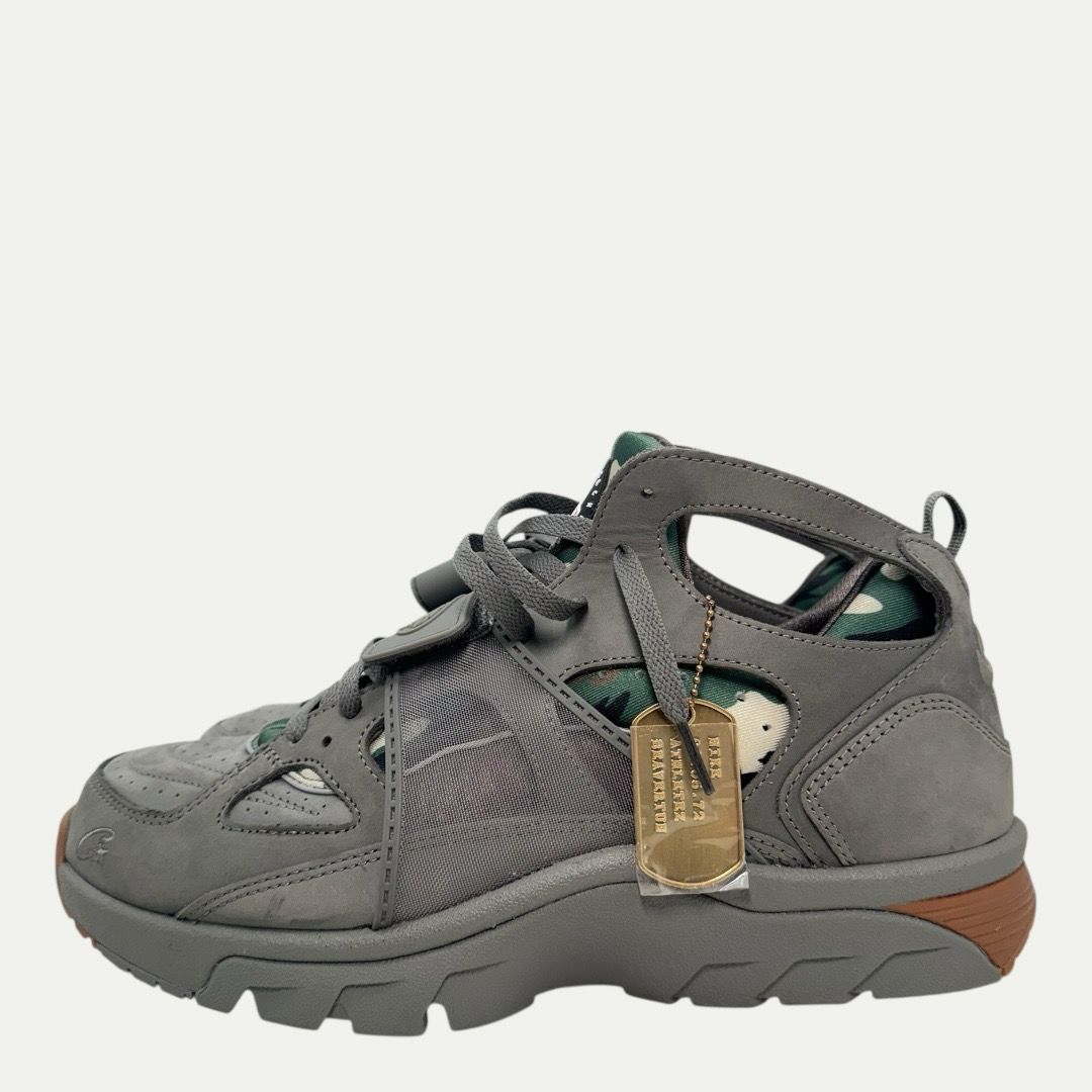 Nike Air Trainer Huarache Corteiz Gully Grey Sz 12.5