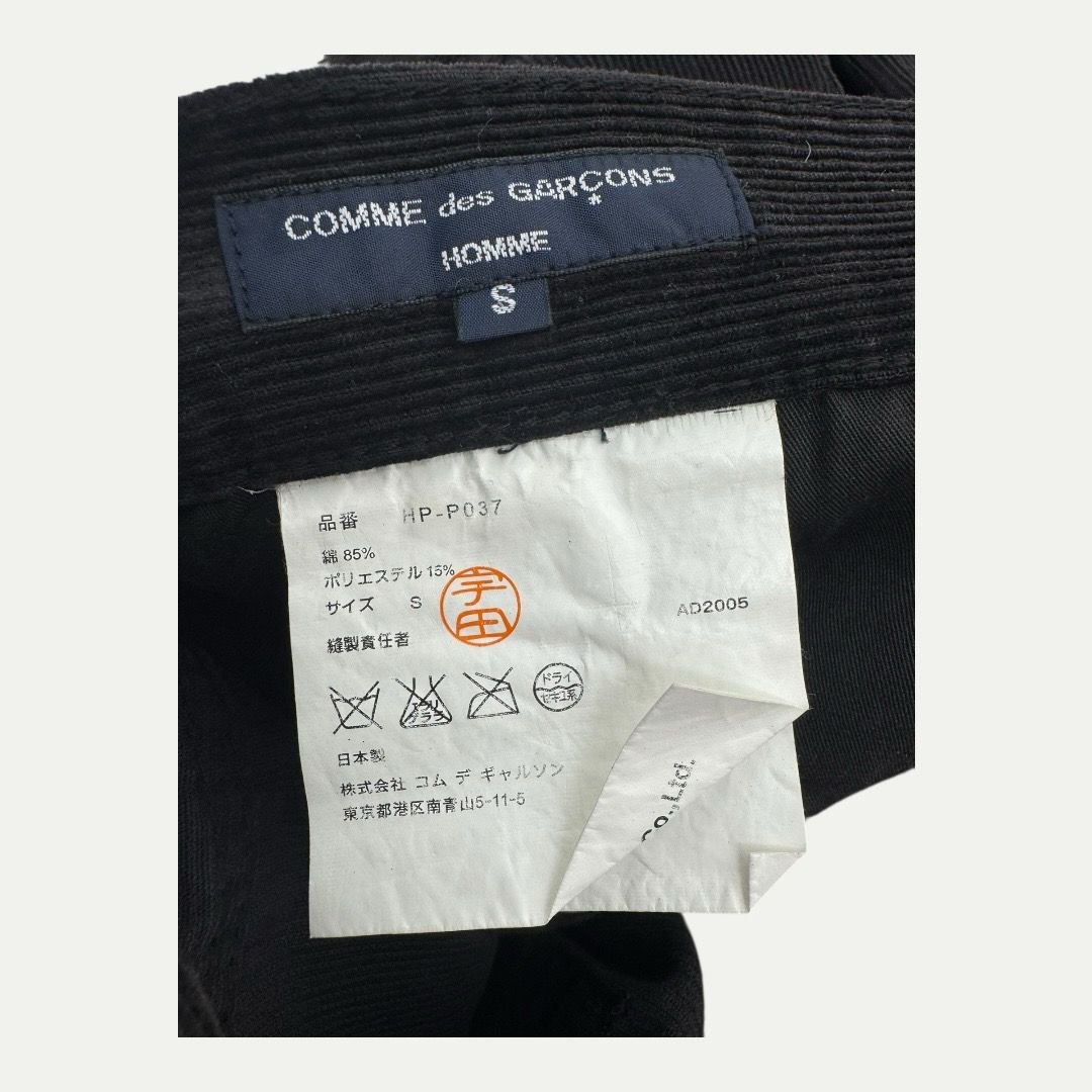 CDG Homme Corduroy Cargo Pants Sz S(30)