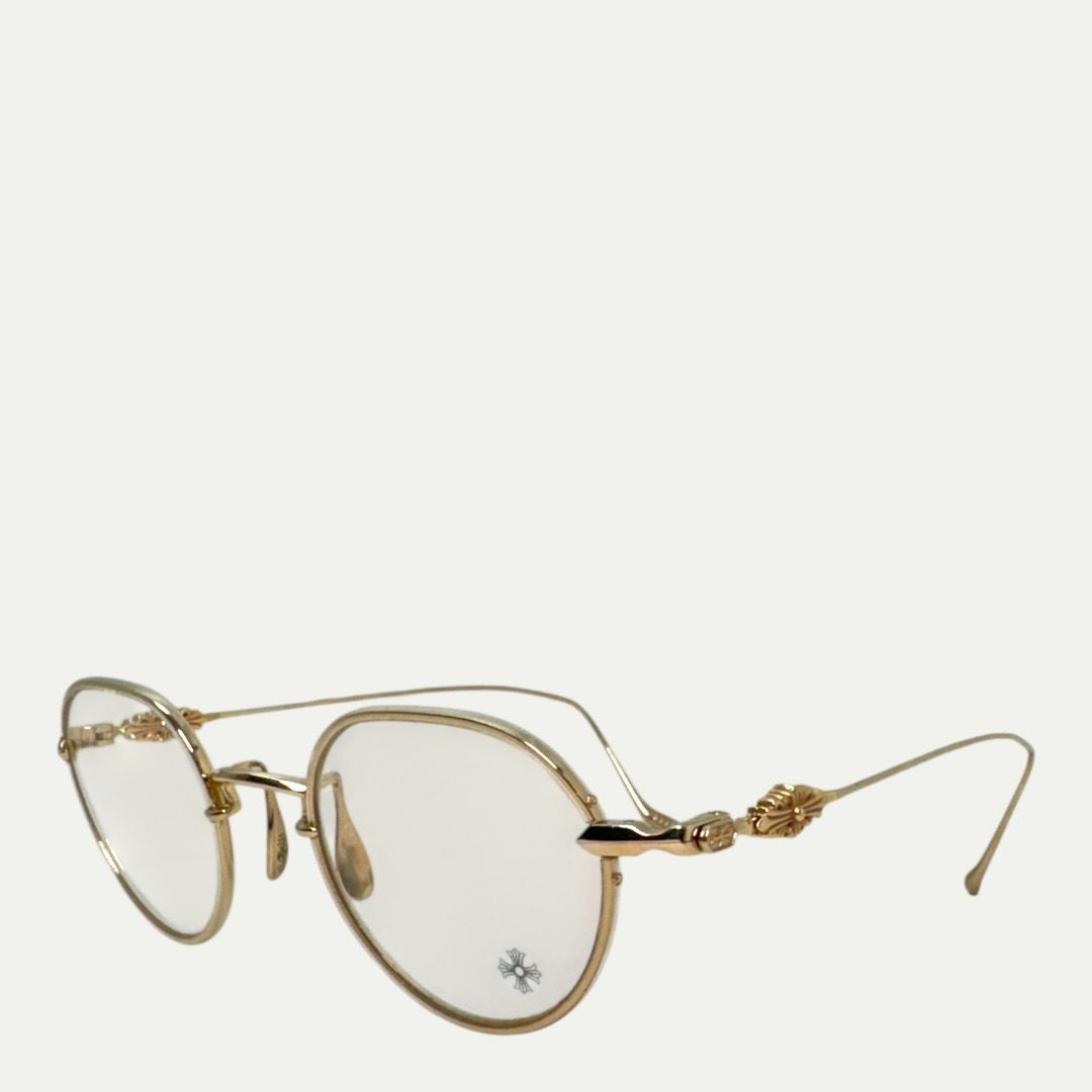 Chrome Hearts Vagdictorian Round Eyeglasses