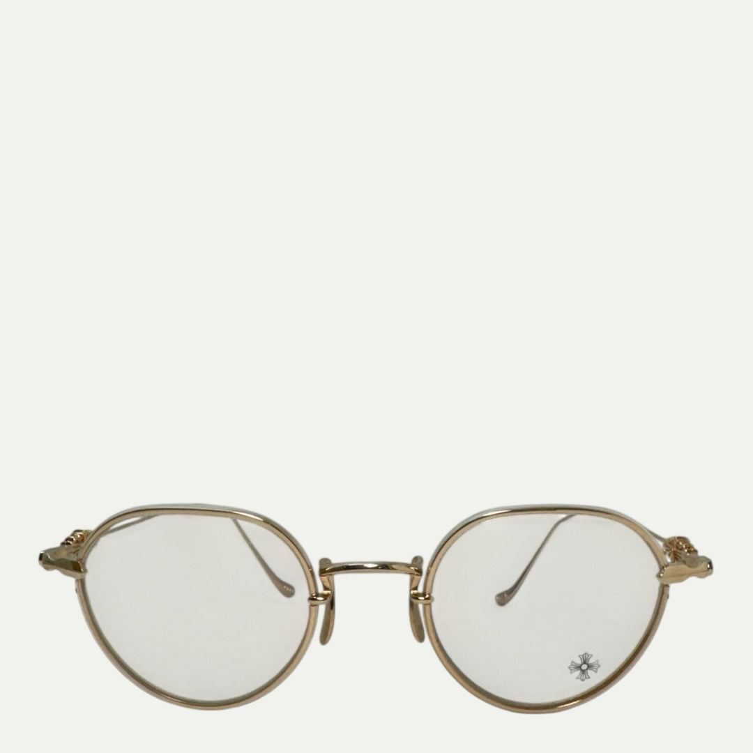 Chrome Hearts Vagdictorian Round Eyeglasses