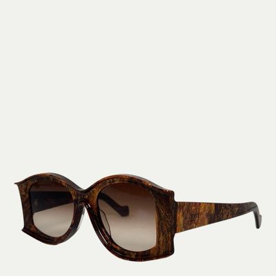 Loewe Paulas Ibiza Geometric Sunglasses