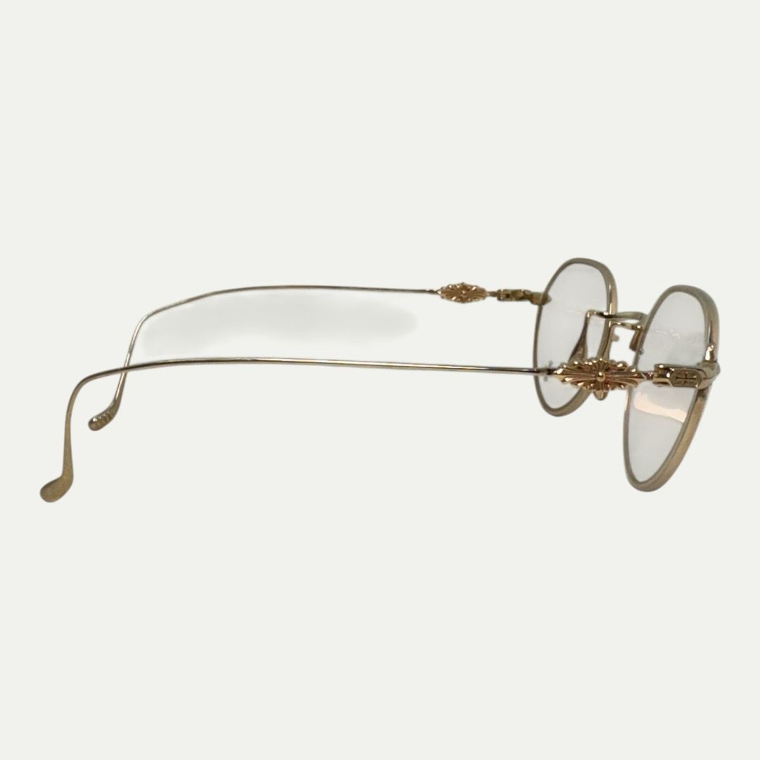 Chrome Hearts Vagdictorian Round Eyeglasses