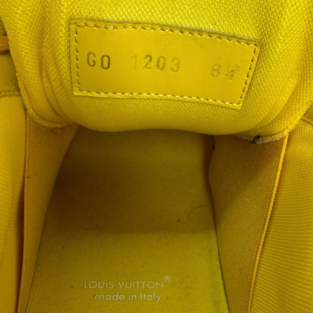Louis Vuitton Yellow Maxi Sneaker Sz LV8.5(10)