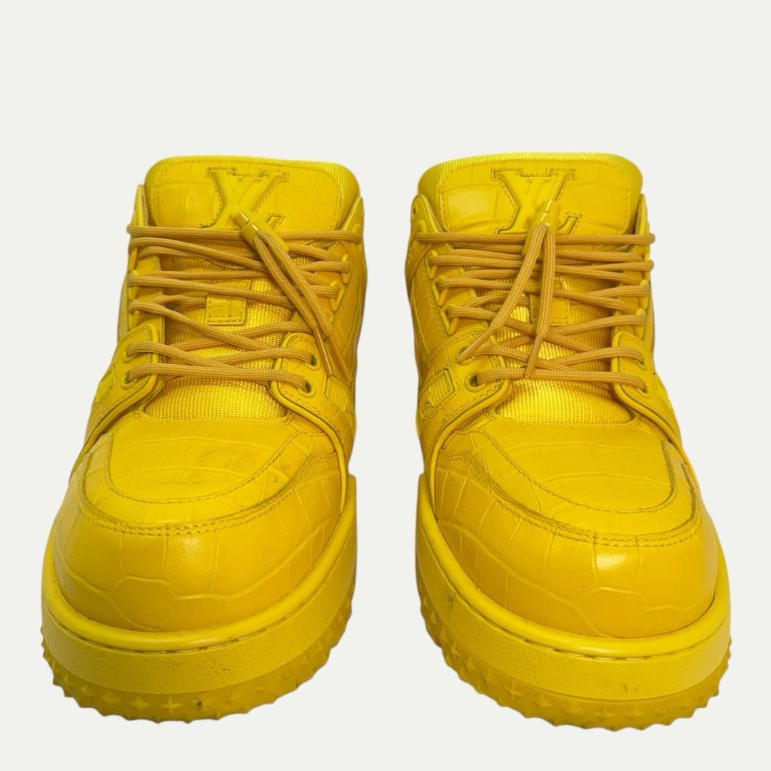 Louis Vuitton Yellow Maxi Sneaker Sz LV8.5(10)