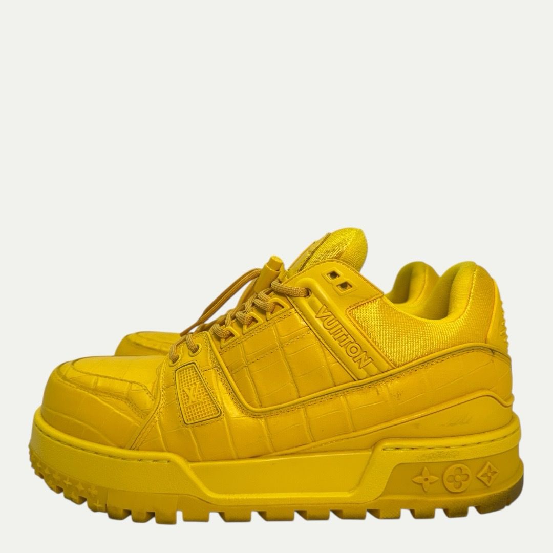Louis Vuitton Yellow Maxi Sneaker Sz LV8.5(10)
