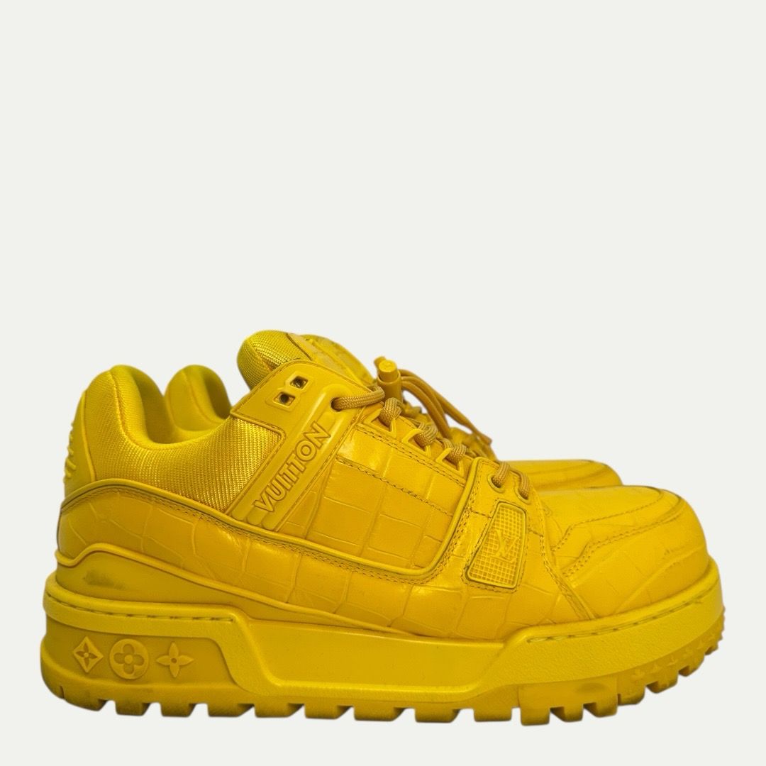 Louis Vuitton Yellow Maxi Sneaker Sz LV8.5(10)