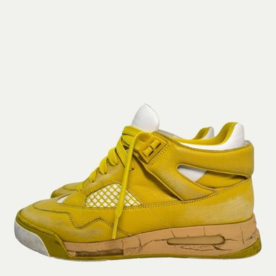 Maison Margiela DDSTCK Yellow Sneaker Sz 42(9)