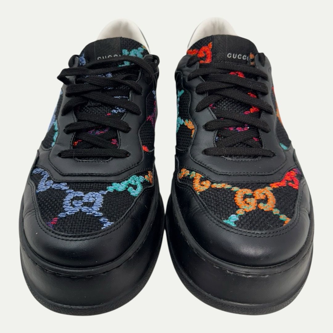 Gucci Chunky B Embroidered Sneaker Sz G9(10)