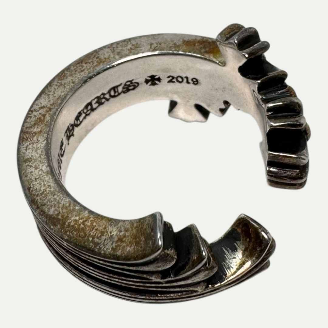 Chrome Hearts Triple Cross Ring Sz 10 (8-12)