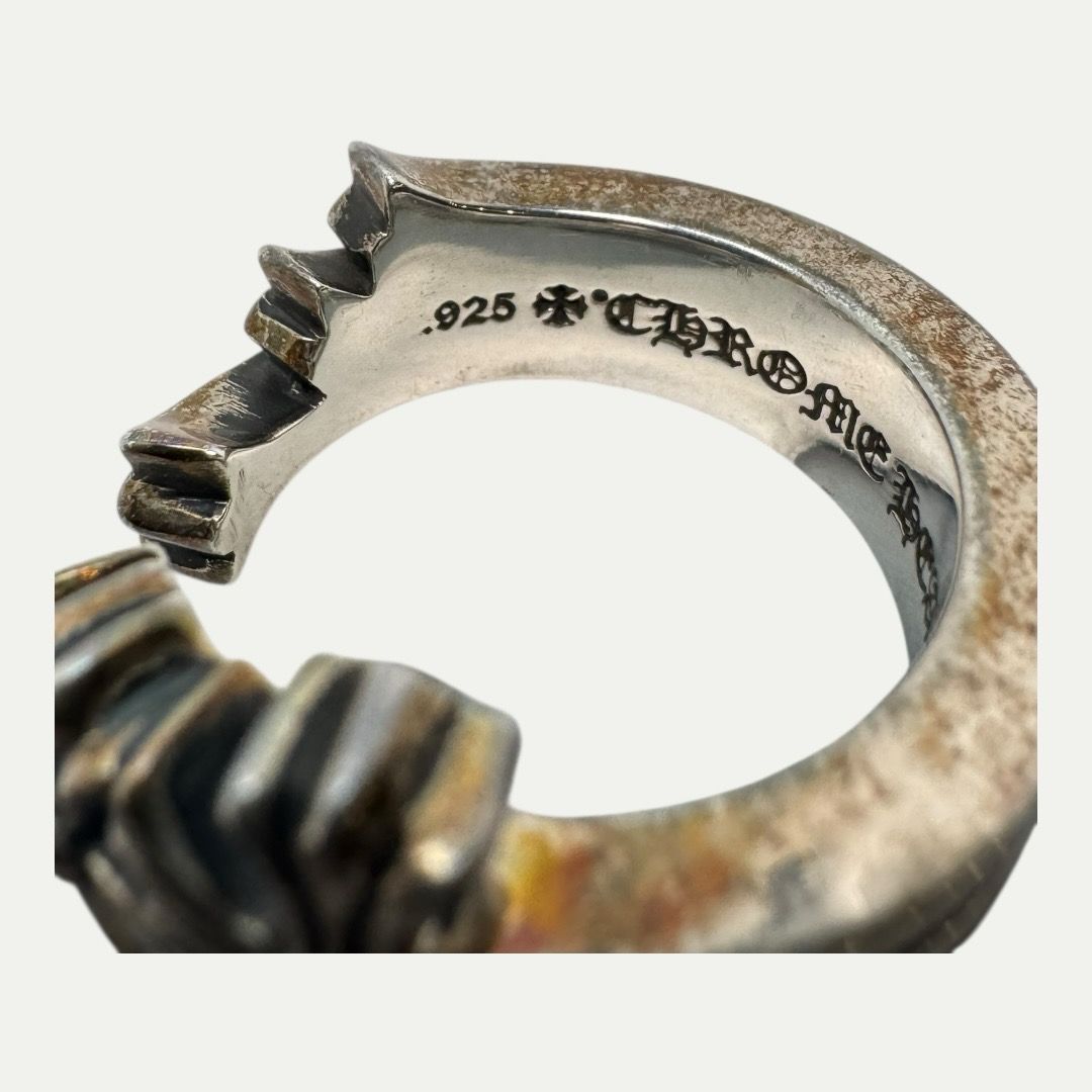 Chrome Hearts Triple Cross Ring Sz 10 (8-12)