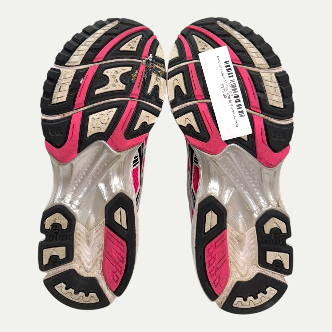 Asics Gel-Kayano 14 Pink Glow Sz 9m/10.5w