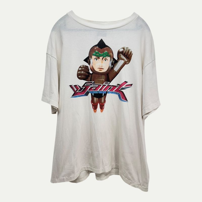 Saint Michael Iron Baby Tee Sz XL
