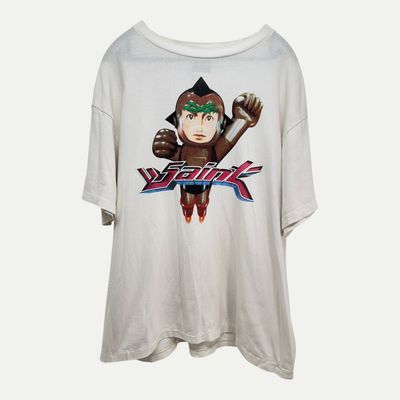 Saint Michael Iron Baby Tee Sz XL