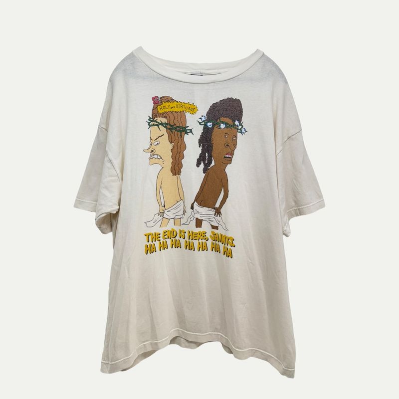 Denim Tears x Saint Michael Beavis &amp; Butthead Tee Sz XL