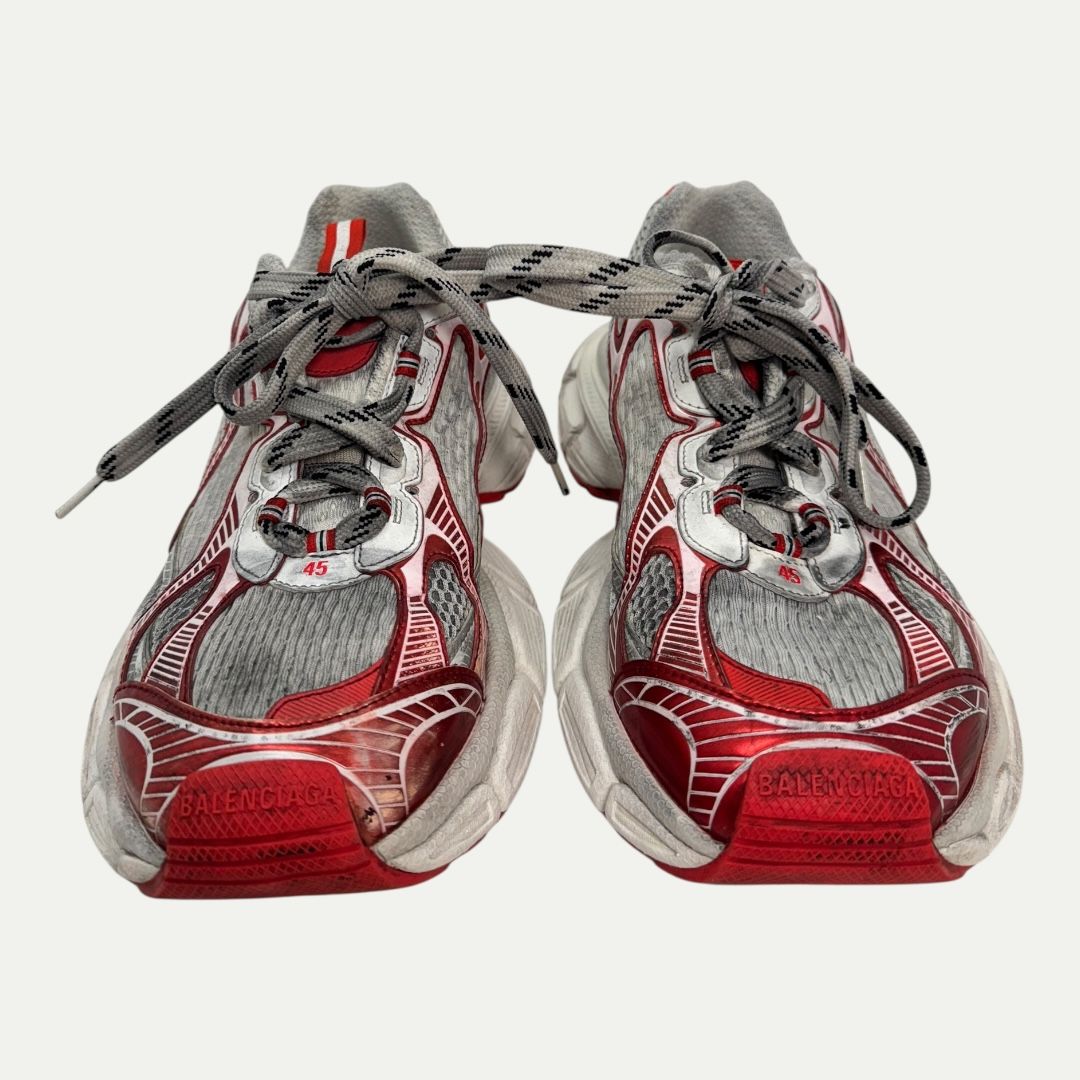 Balenciaga 3XL Red/White Sneaker Sz 45(13)