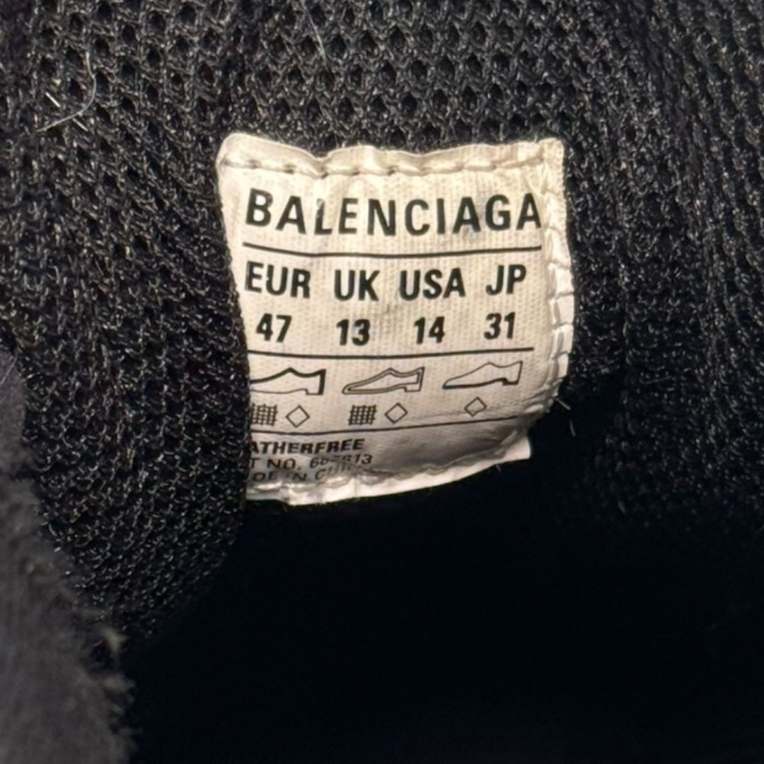 Balenciaga Black Defender Sz 47(14)