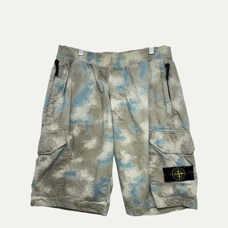 Stone Island Camo Shorts Sz 30