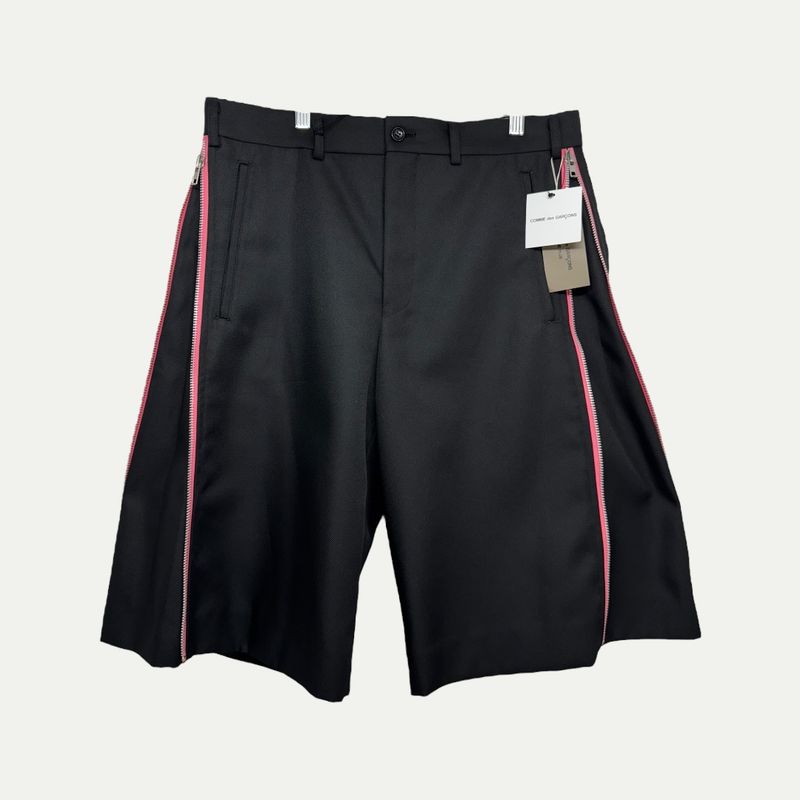 CDG Homme Plus Wide Leg Gabardine Shorts Sz M(32)