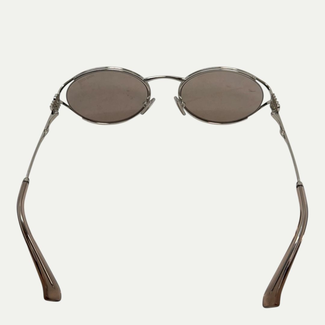 Miu Miu SMU 52Y Silver Sunglasses