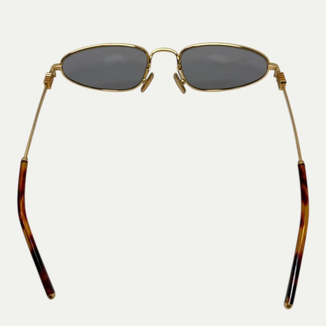 Miu Miu SMU A52 Gold Sunglasses