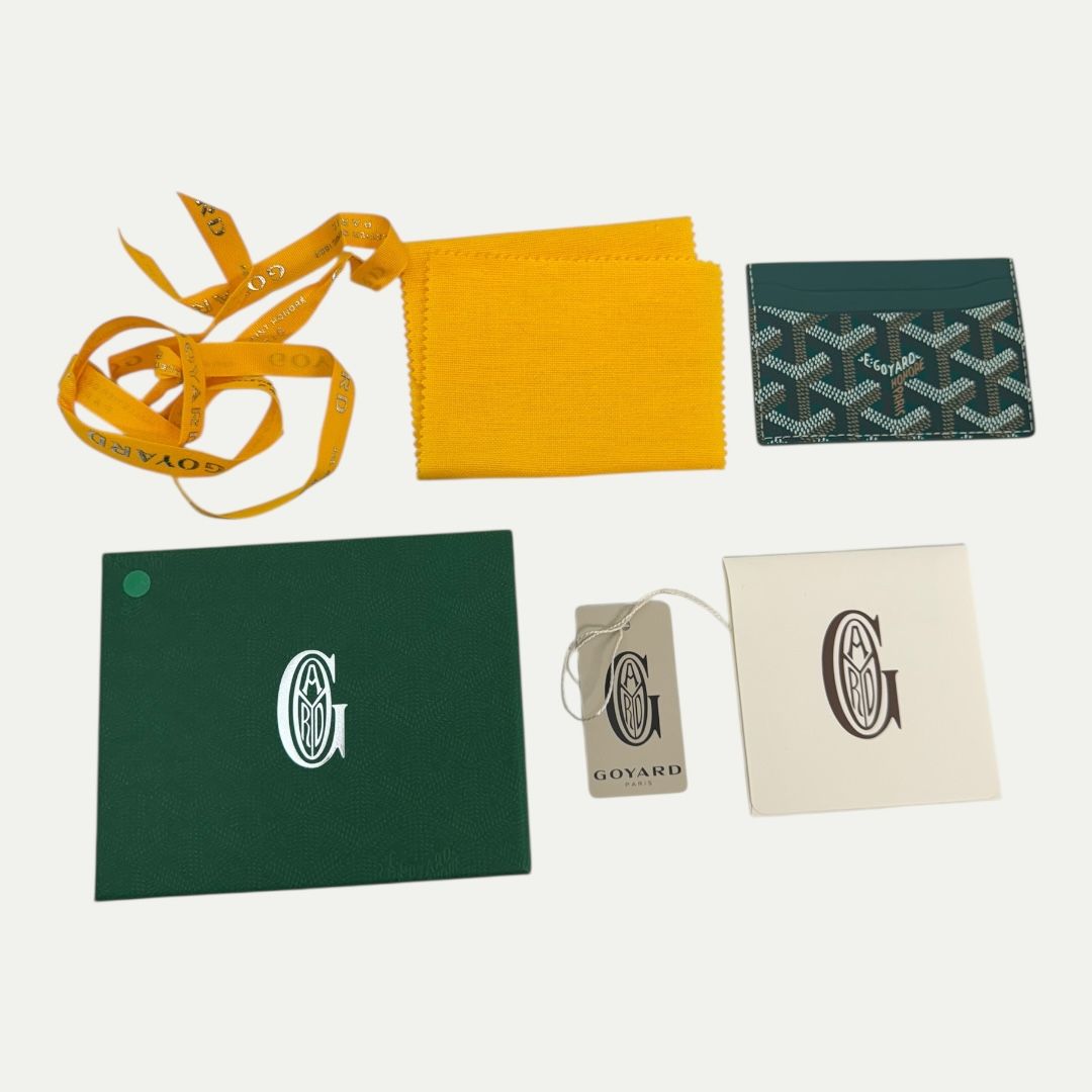 Goyard Green Card Holder