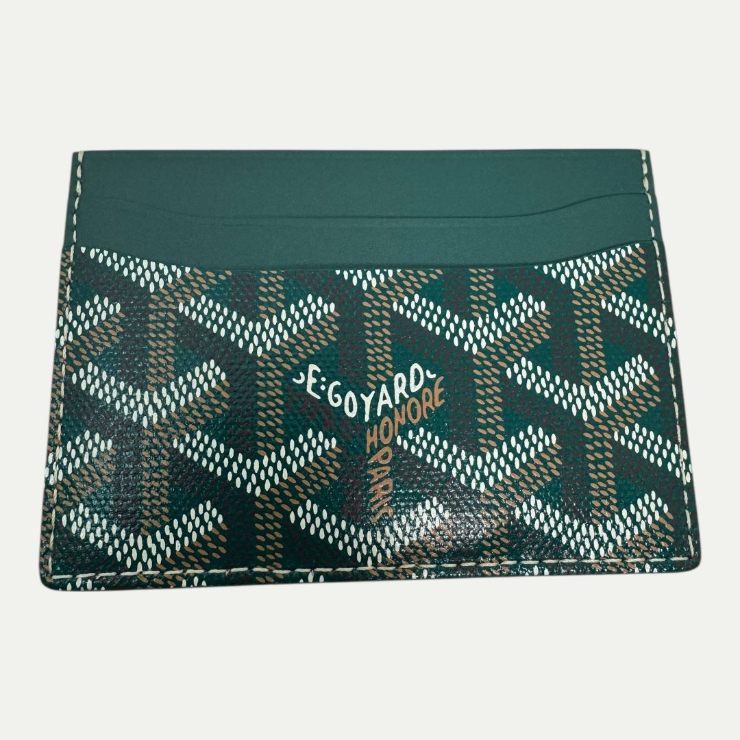 Goyard Green Card Holder