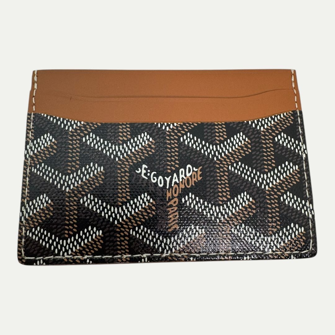Goyard Black/Brown Cardholder