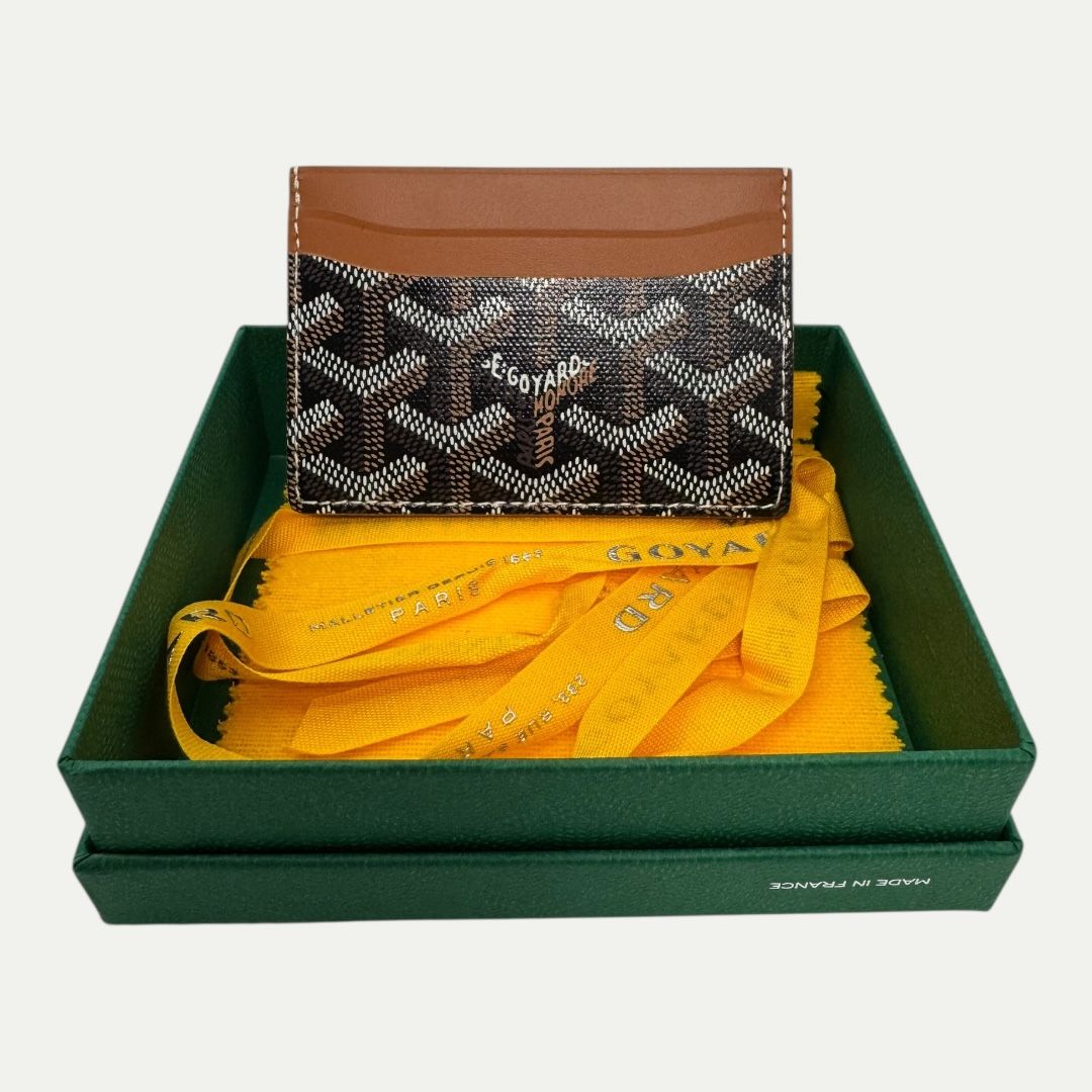 Goyard Black/Brown Cardholder
