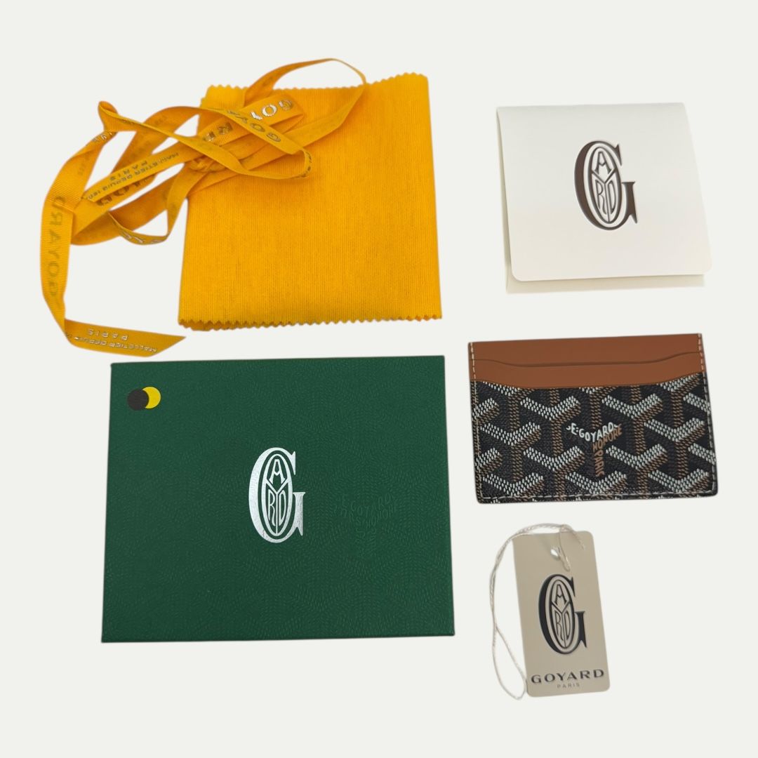Goyard Black/Brown Cardholder