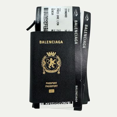 Balenciaga Passport Wallet.
