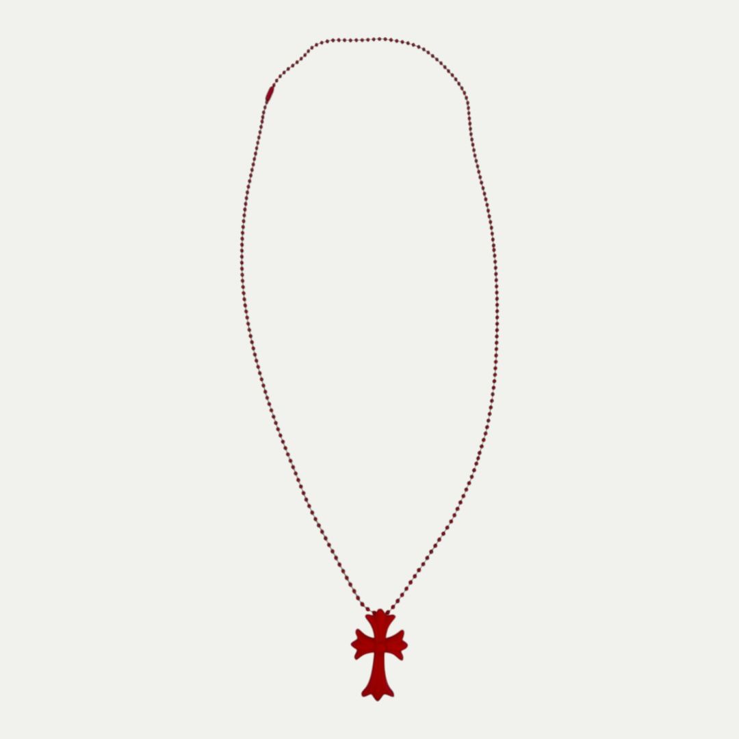 Chrome Hearts Cross Silcone Necklace